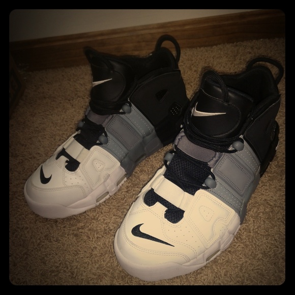 Nike air up-tempo, tricolor size 12 mens - Picture 1 of 5